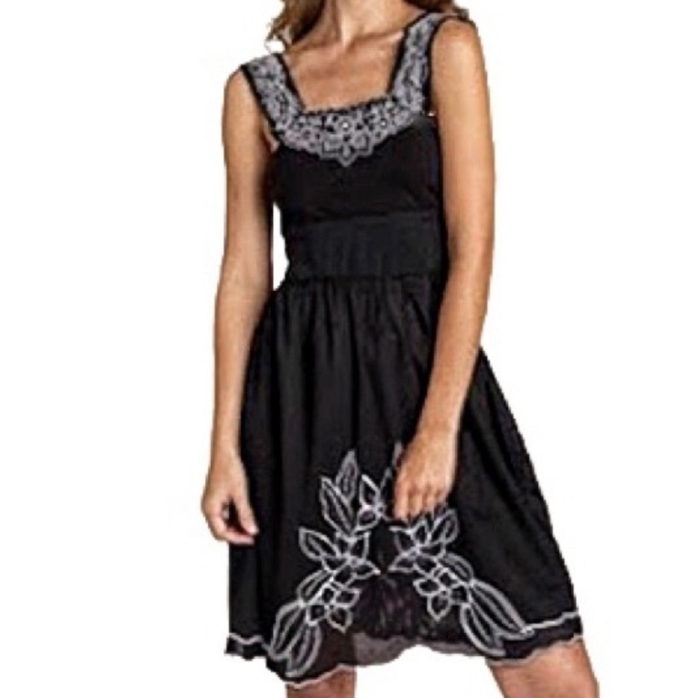 Free People Espanola Embroidered Dress